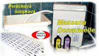 Obrázek k položce: 1100W - Massana Donauwelle  - perličková koupel do vany.  perličková souprava s dálkovým ovládáním, s ozonem .