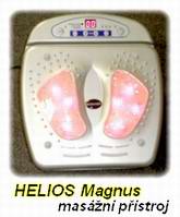 Obrázek k položce: Helios Magnus Infra.  Relaxaèní pøístroj s intenzívní masáží a IR teplem.