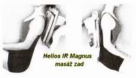 Obrázek k položce: Helios Magnus Infra.  Relaxaèní pøístroj s intenzívní masáží a IR teplem.