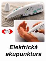 Obrázek k položce: Elektrická stimulaèní akupunktura.  Pøístroj k elektrické stimulaci akupunkturních bodù.
